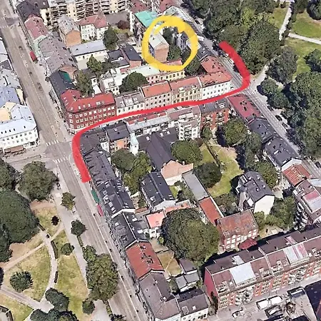 Gruenerlokka, Close To Center Апартаменты